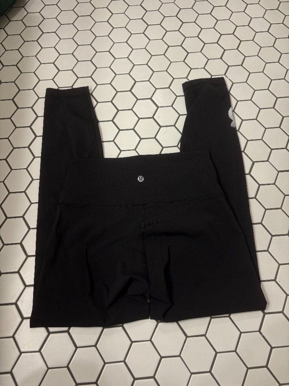 Lululemon Wunder Under High Rise Tight 25” Peloton Black Size 6